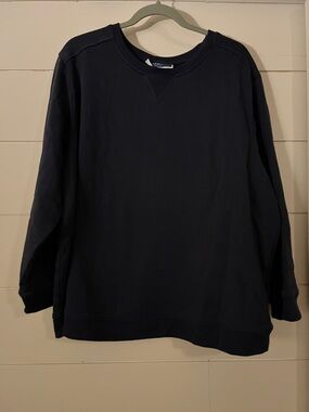 Kendra Scott Navy Crewneck Sweatshirt